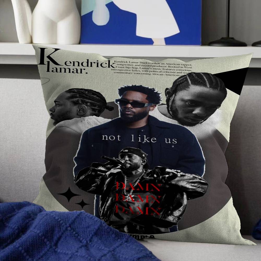 Kendrick Lamar Rapper Pillow Anime Pillow Sofa Bed Head Pillow Cover Cushion Cover X Cm Fashion