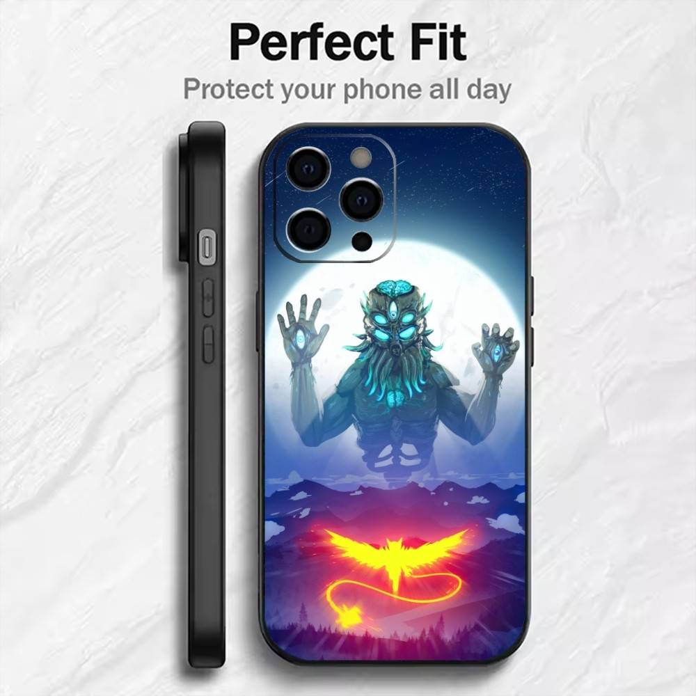 

TR GAME T-Terraria Printed Phone Case For iPhone17,16,15,14,13,12 Plus,Max Soft Silicone Black Cover iPhone11PROMAX