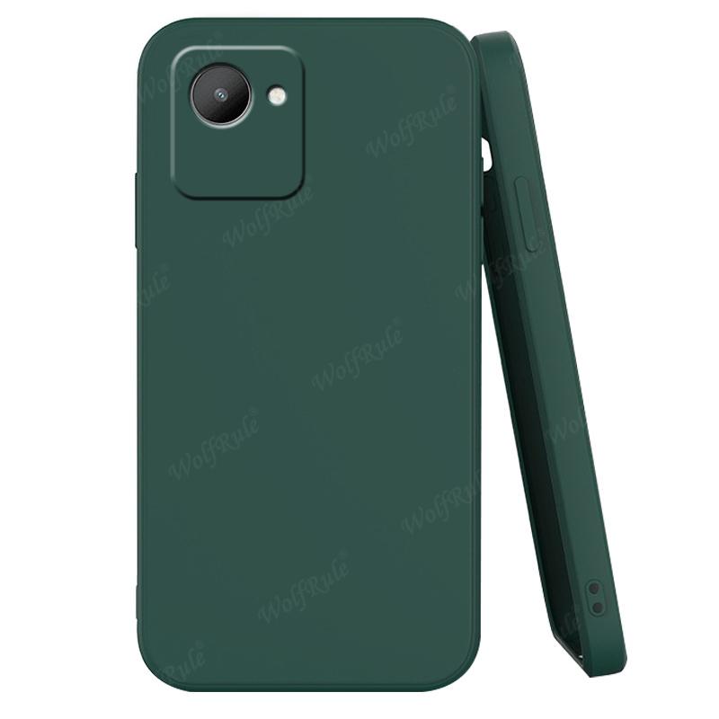

For Cover OPPO Realme C30 Case For Realme C30 Capas Shockproof Bumper Liquid Silicone TPU Soft Cover For OPPO Realme C30 Fundas For Realme C30