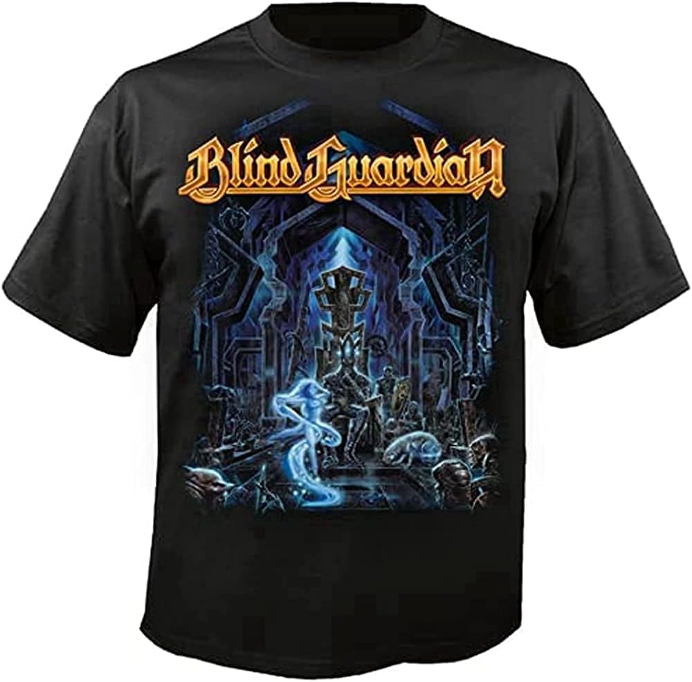 Men s Blind Guardian Nightfall in Middle Earth Men T Shirt 3XL чёрный