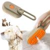 Pet Dog Brush Cat Steam Comb Electric Steamy 3 In 1 Anti-splashing Pet Grooming Comb with Steam Spray Massage Hair Removal Comb