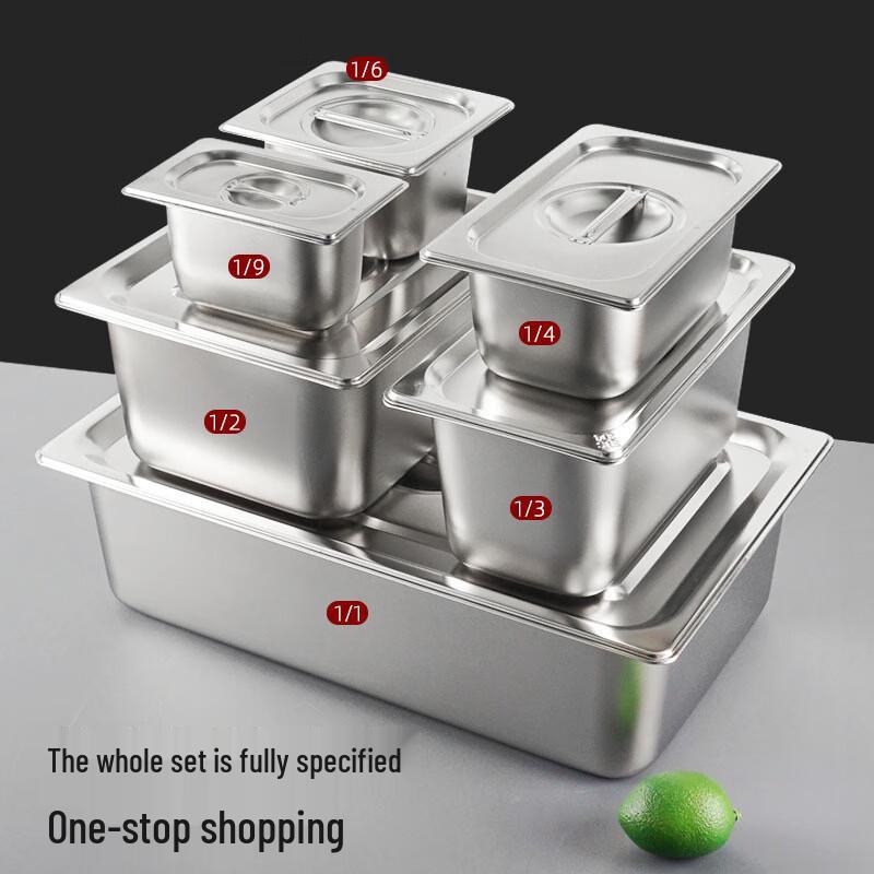 304 Stainless Steel Gastronorm Food Pan