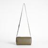 Genuine Leather Cylinder Pen Holder & Shoulder Bag, Women's 2026 Niche Style, First Layer Cowhide, Cross-Body, Commuter Essential.