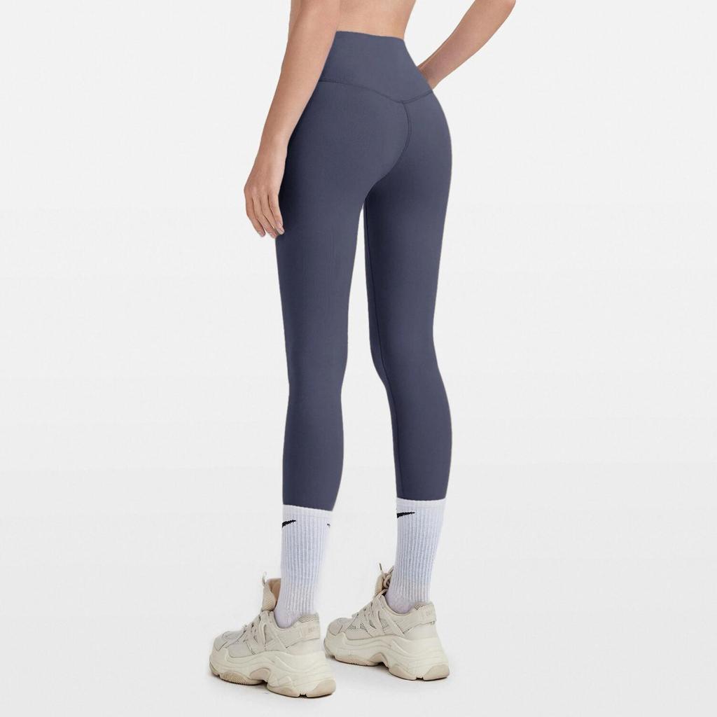 Women's Quick-Dry High-Waist Yoga Pants – Breathable, Nude-Feel, Hip-Lifting Tights for Spring/Summer