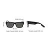 Burberry 4358 Iconic Collection Square Sunglasses Unisex sunglasses Black 0BE4358-346481