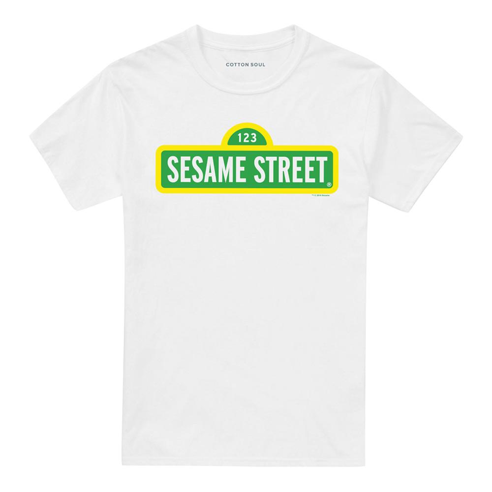 Sesame Street Unisex Adult Logo T-Shirt