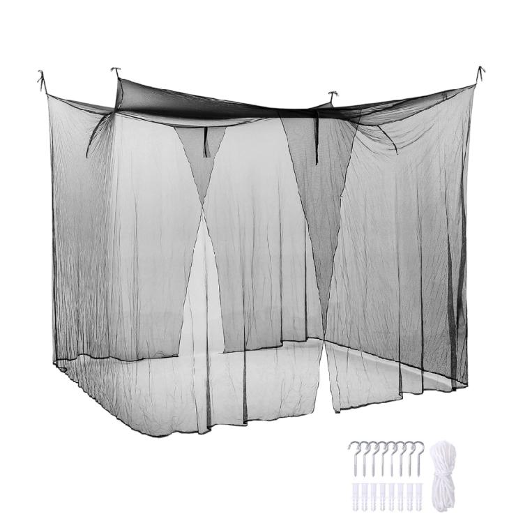 Popping up Mosquitoes Netting Tent with Expansion Tube for Bed and Outdoor Use Small Folding Design with Expansion Tube
