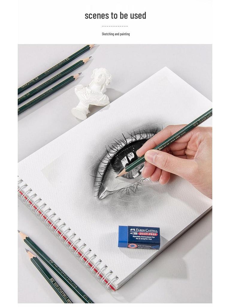 Faber-Castell 9000 Sketching Pencils for Students and Professionals