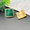 Summer Women'S Premium Earrings Drop Glaze Square Stud Earrings