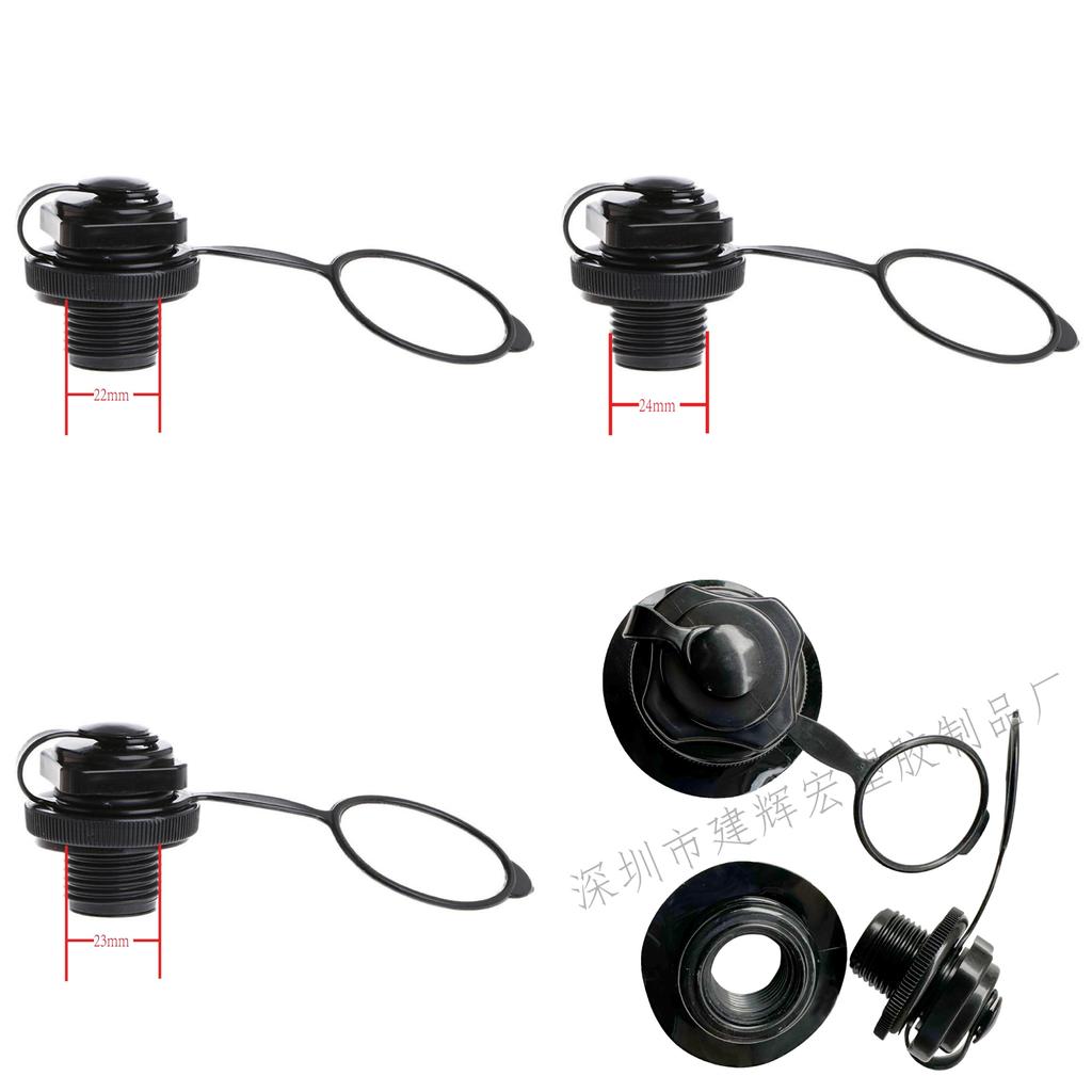 Pvc Kayak Inflation Valve With Rubber Gasket And Accessories For Inflatable Boat Repair