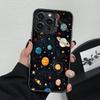Cartoon Universe Planet Pattern Phone Case Suitable for iPhone 17 16 15 14 13 12 11 Pro/Max/Plus Anti Drop and Anti Shock
