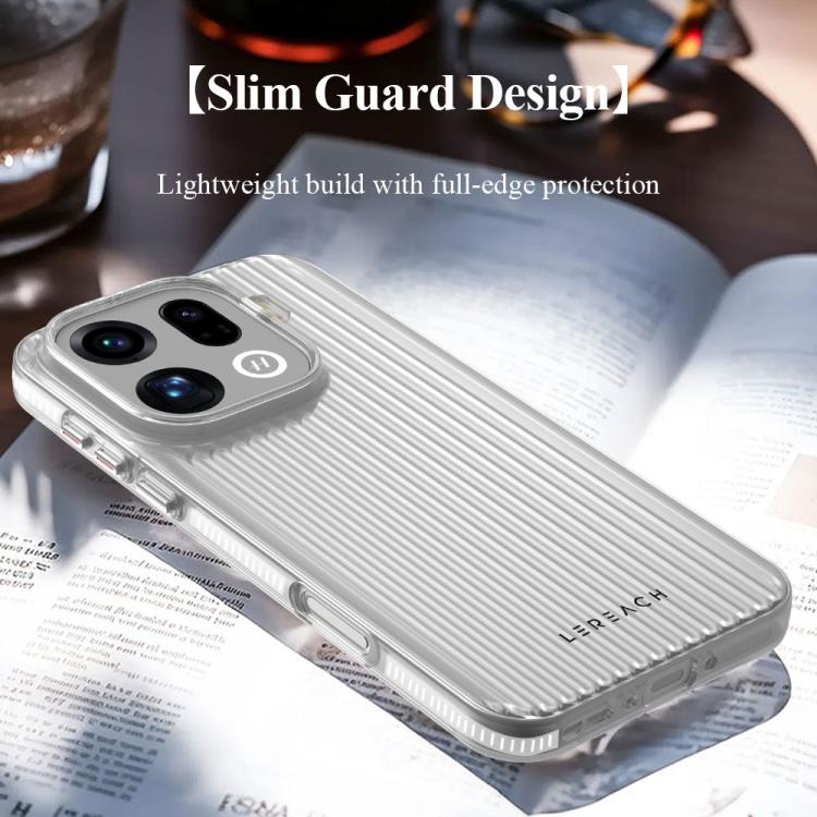 TOC Icicle Series Ice Mist Double-Sided Non-Slip Phone Case For OPPO Find X9 Pro, Anti-Yellow PC Shockproof Cover