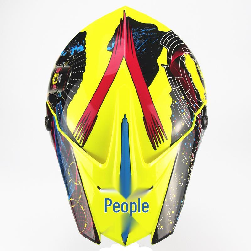 Персонализированный шлем-маска «Череп» для мужчин и женщин - Внедорожный, Электрический, Горный велосипед, Использование с аккумулятором и для DH даунхилла.