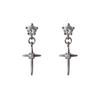 1Pair Beautiful  Zircon Stud Earrings For Women Cute Jewelry Accessories