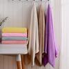 Bath Towel Solid Color Microfiber Shower Towel For Bathroom Swimming Towel Adults Kids Toalla Facial Visage Serviette Toalha