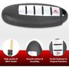 Smart Remote Key Fob Replacement for Nissan Rogue    434MHz 4A Chip FCC ID: KR5TXN4, Continental: S180144507, P/N: 285E3-6RR7A