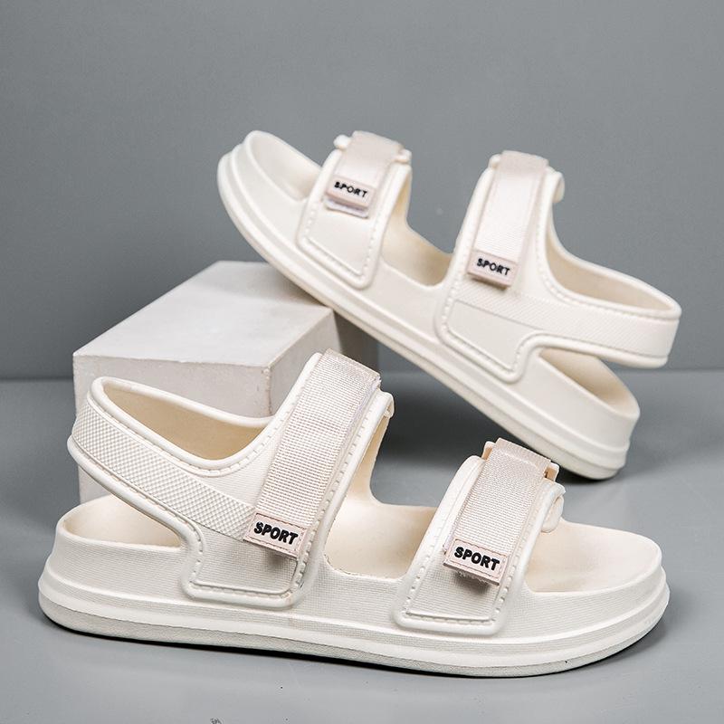 Men's Soft Sole Summer Sandals: Trendy Roman Style Beach Shoes for Parent-Child