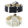 Coach Pair Watch Storage Box Black Light Gray Leather Band 1450311514503116 Watch [Coach] Men's Women's [Item]