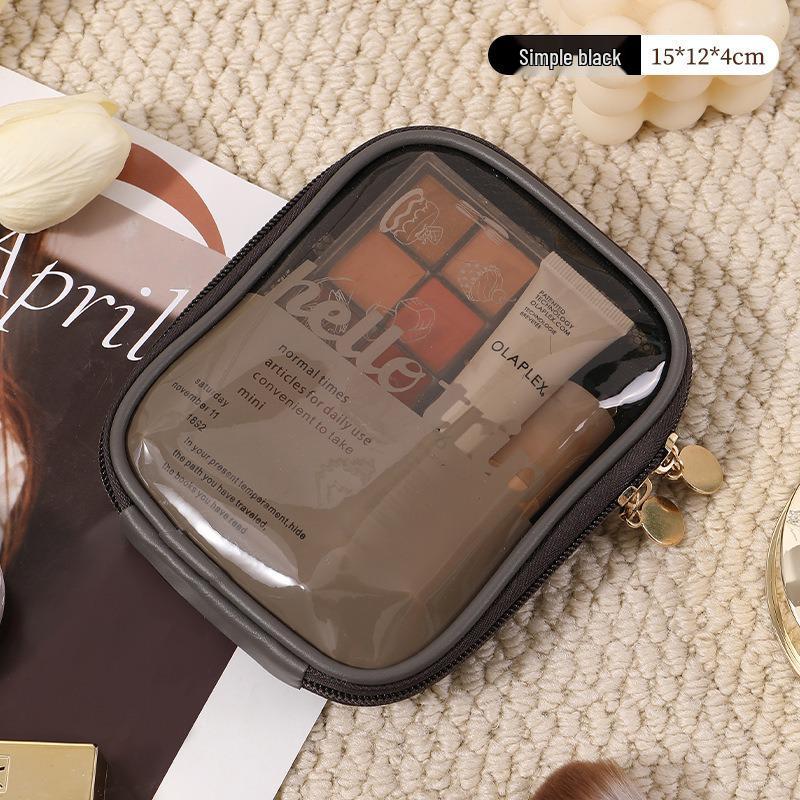 

2025 Women s Portable Cosmetic Touch-Up Bag for Travel with Lipstick Storage
