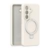 Liquid Silicone Mobile Phone Case Is Suitable for Samsung S26 Magnetic Suction Bracket Mobile Phone Case S26plus All-inclusive Anti-drop Case