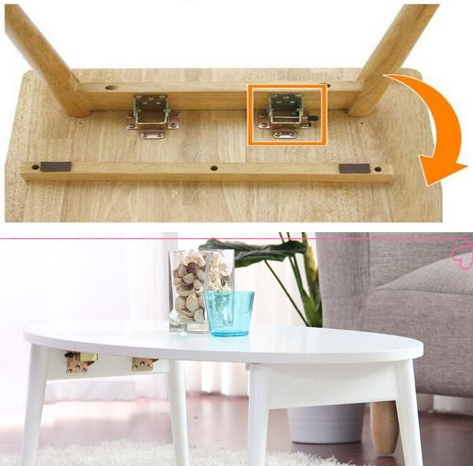 Modern Folding Steel Leg Bracket for Furniture Metal Table & Chair Hinge with Locking Feature for Kitchen & Bathroom Use