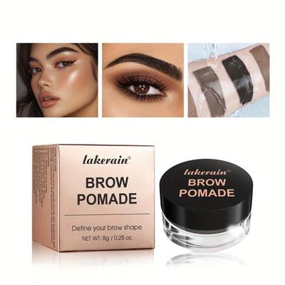 Six-color Eyebrow Gel Is Long-lasting and Waterproof, Not Easy To Smudge, Maintains Eyebrow Shape, Natural Color, Suitable for All Skin Types