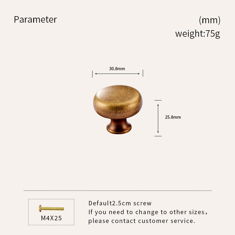 

DOOROOM Retro Brass Handles Pulls with Base Home Cupboard Wardrobe Dresser Shoe Box Drawer Cabinet Knob Kitchen Storage Gabinete