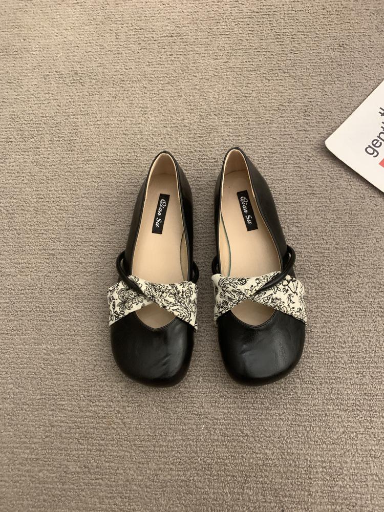 

Ретро Универсальные Туфли Мэри Джейн с Круглым Носком на Одном Ремне, Маленькие Кожаные Туфли, Женская Обувь, Не Устают от Поездок на Работу, Туфли Бабушки, Плоские Одинарные Туфли 40 чёрный