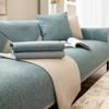 Cotton  Linen Sofa Cushion All Season Universal Anti-skid Cushion Simple Modern Linen Sofa Cover Backrest Towel Cover