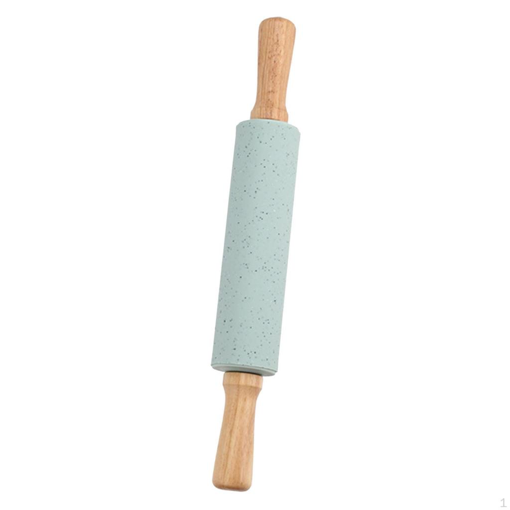 Premium Wooden Rolling Pin for Easy Baking and Cooking
