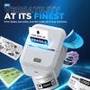X2 Dual-Mode Inkless Thermal Label Printer for Computer & Mobile, Bluetooth QR Code Capable
