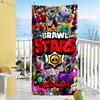 Supercell Customizable Name Beach Towel Super Soft & Absorbent Suitable for Sports Travel Swimming Yoga Bathroom Beach And Pool