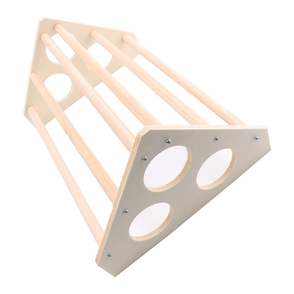 Poultry Ducks Trainning Hens Wooden Ladder Chick Roost Bar Parrot Swing Bird Stand Chicken Perch