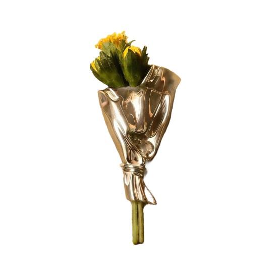 Brooch Random Matching DIY Small Bouquet Decoration Bouquet Vase Design Brooch Pin Coats Dresses Jackets DIY Bouquet Accessory