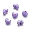 10Pcs/Lot Acrylic Heart Shape Bead Charm Spacer Loose Beads for DIY Necklace Bracelet Jewelry Making Accessories 14*18mm