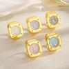 Vintage Punk Elastic Stretchy Quartz Watch Rings for Women Man Lover Pair Watches
