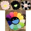 Colorful Takashi Murakami Rainbow Flower Pillow Plush Soft Toy For Kids And Collectors