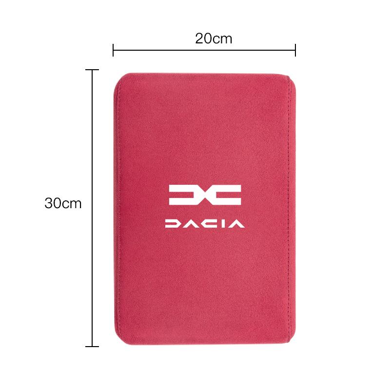Almohadilla de Altura para Caja de Reposabrazos de Coche Almohada de Gamuza y Espuma con Memoria Para Dacia Logan Sandero Duster Lodgy Spring Jogger Dokker Stepway Bigster