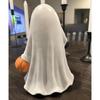 Whimsically Ghostly Holding Cats Pumpkin Resins Figurine Halloween Home Decors Artistic Craft Nontoxic Finish Ornament
