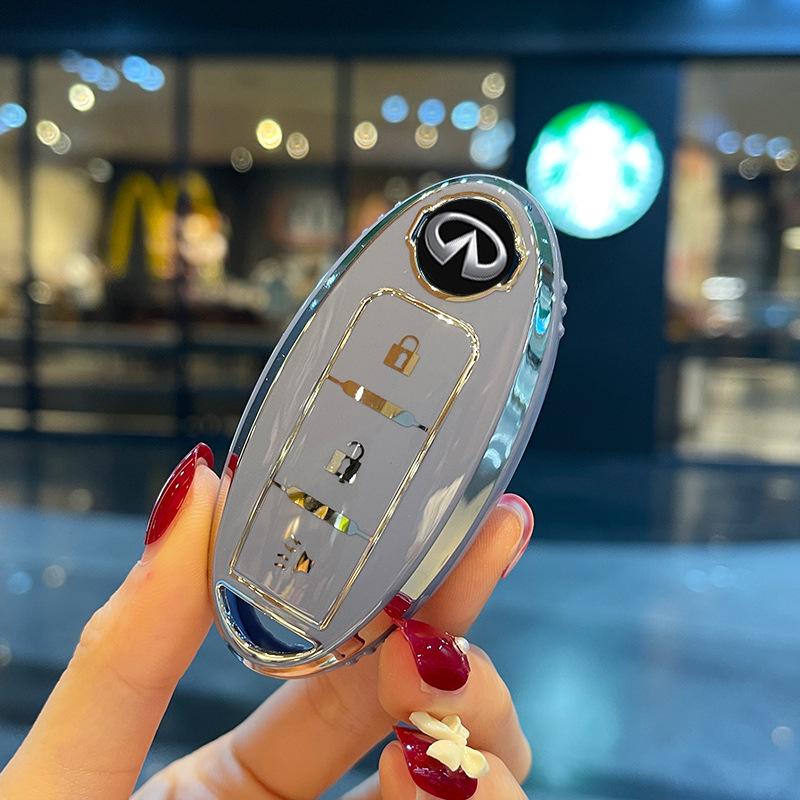 High-End Key Case for Infiniti Q50L, QX50, Q70L, and QX30 - Women's Special Edition