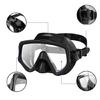 Adjustable Dry Snorkel Set with Diving Mask and Soft Silicones Seal Dry Snorkel Diving Goggles for Swimming Pool Ocean Use