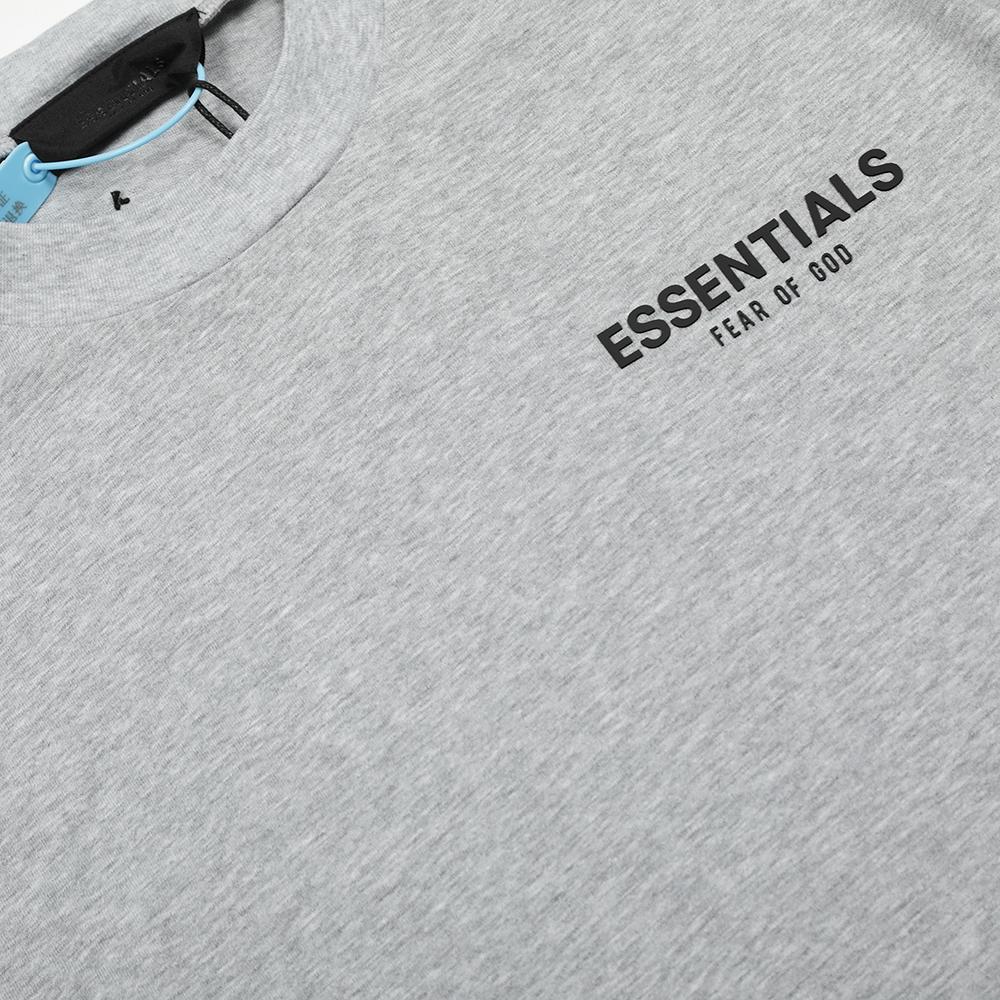 Fear of God T-shirt Oversize Essentials Stampa Lettere sul Retro Uomo Donna Cotone Puro Casual Manica Corta 3 Colori