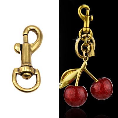 Alloy Keychain Clip for Bags and Accessories Triggers Swivels Eye Bolt Snap Hook Hardware Accessory Pet Dog Leash Clamp