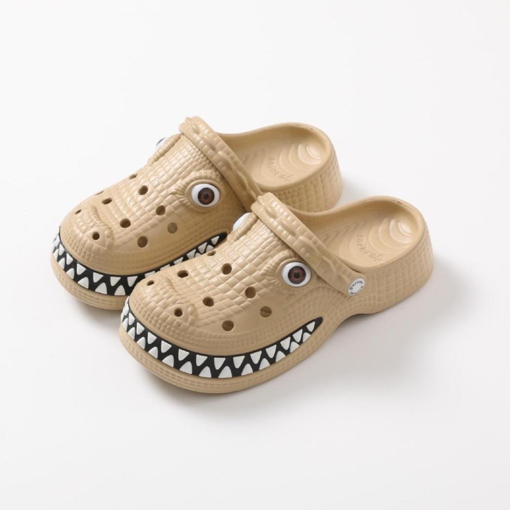 Outdoor, Men's, Breathable, Cartoon Crocodile, Lightweight, Breathable Shoes, Soft, Comfortable, Suitable for Couples To Wear