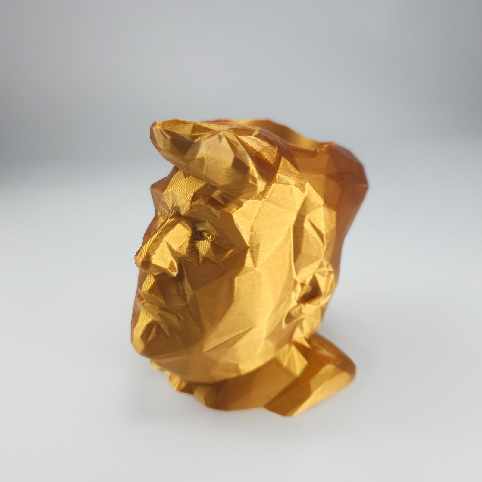 

3D-печатные разноцветные забавные держатели для ручек, украшения для хранения One Size золотой