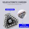 Solar Powered Motorcycle LED Warning Light with Motion Sensor and Magnetic Mount