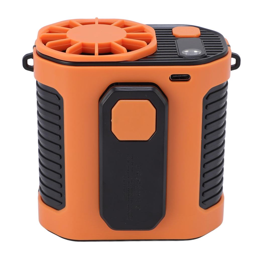 Clip Belt Fan Strong Wind 1000mAh Battery USB Charging Lightweight Portable Waist Fan for Working