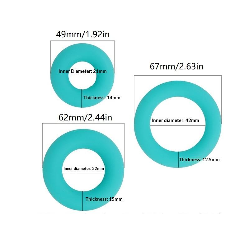 Liquid Silicone Cock Ring Penis Scrotum Testes Foreskin Restraint Sex Toys For Men Delay Ejaculation Lasting Erection Adult Game