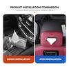 For Mitsubishi Car Logo Seat Back Universal Hanging Tissue Organizer Accessories Lancer ASX Pajero Mirage Attrage Xpander