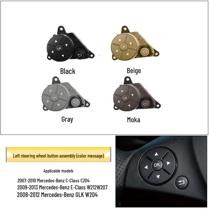Mercedes-Benz C-Klasse/E-Klasse/GLK W204/W212 Multifunktionslenkradtasten C260/E200